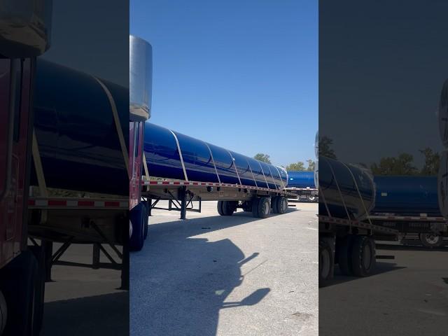 20,000lb #steel pipe #explore #flatbedgang #trucker #flatbed #trucking #flatbedlife