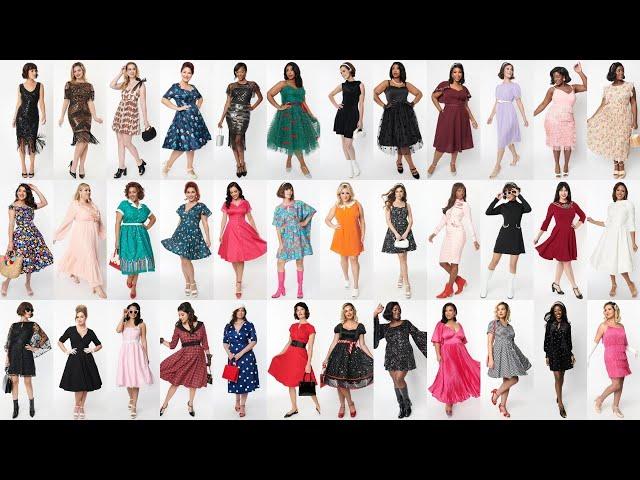 Outfits 36 Ideas Fashion collection 50s 60s 70s Elegant vintage classic retro dresses Women's Style