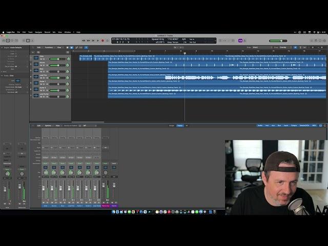 How I prepare backing tracks with Logic for Stage Traxx 3