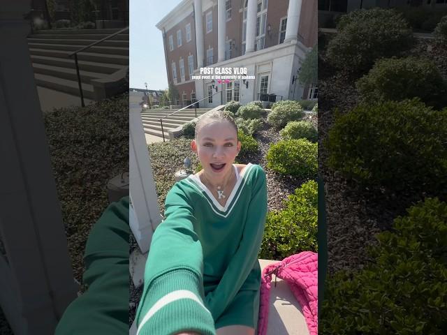 A DAY IN MY LIFE AFTER CLASS | poppi event at the university of alabama vlog #vlog #dayinmylife