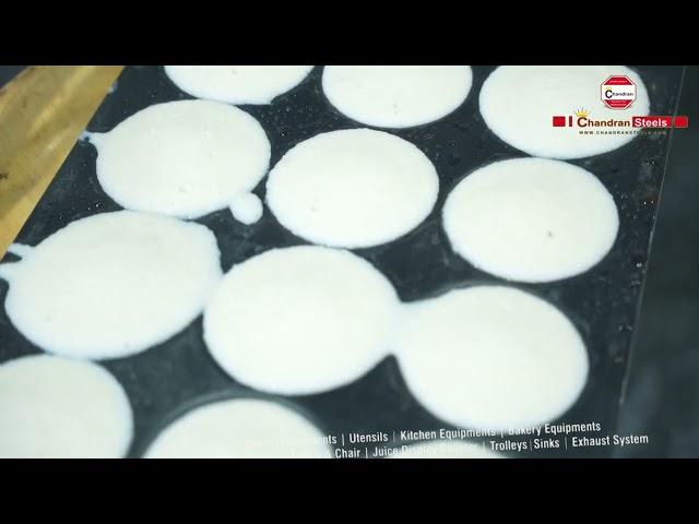Steam Perfect Idlies in Just 5-7 Minutes with Chandran Steels Idly Steamer!  #hotel #food #catering