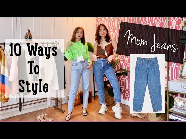 How To Style Your Mom Jeans (10 Ways)