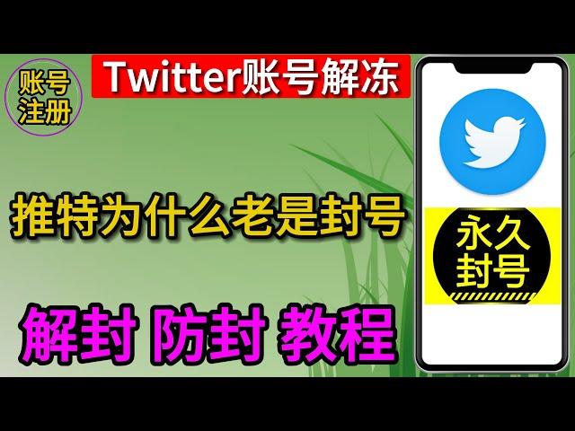 Twitter被冻结怎么解冻，twitter账号被永久冻结，twitter账号被冻结怎么恢复，推特账号冻结怎么解冻？