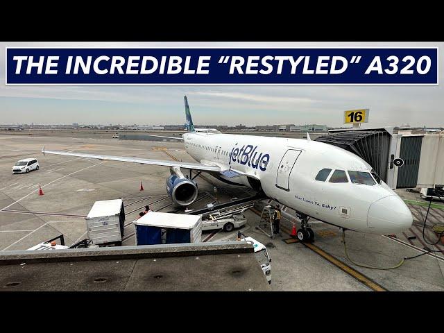 THE NEW JETBLUE | Restyled A320 Raleigh-Durham to New York