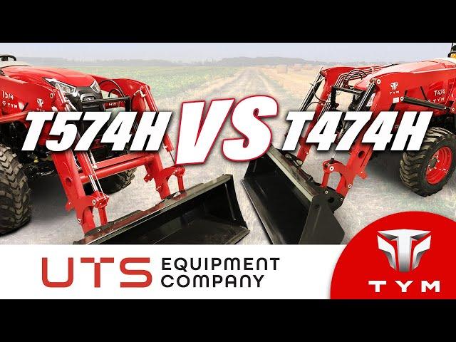 TYM T574H vs. T474H Tractor Comparison | What tractor is right for you?