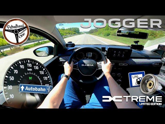 2023 Dacia Jogger 1.0 ECO-G | V-MAX. Próba autostradowa i prezentacja. RACEBOX 0-100 km/h. AUTOBAHN.