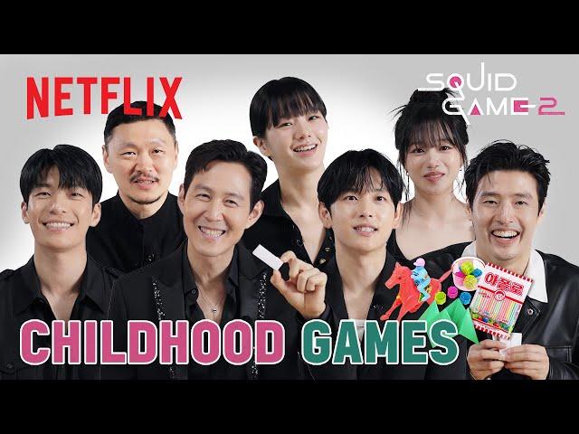 The Squid Game Season 2 Cast Plays Korean Childhood Games | Netflix