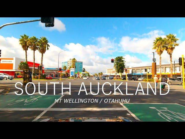 South Auckland, New Zealand /Mt Wellington to Otahuhu 4K