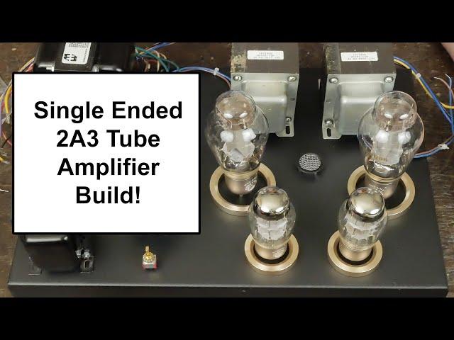 2A3 Single Ended Tube Amp DIY Build: More Wiring!