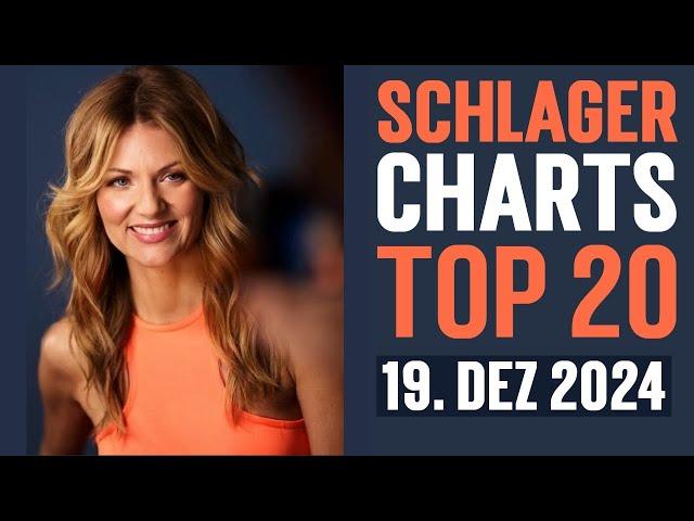 Schlager Charts Top 20 - 19. Dezember 2024 (Brandneue Ausgabe)