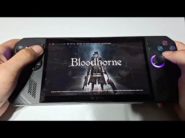 ROG Ally X / Bloodborne / PS4 Emulation / Windows vs Linux (Bazzite) / Missing sound fix