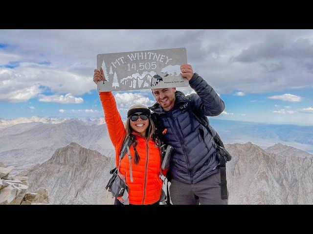 Hiking Mt Whitney in 2 Days | Portal to Trail Camp to Summit in 4K