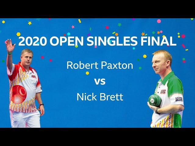 Just. 2020 World Indoor Bowls Championships: Day 17! OPEN SINGLES FINAL!