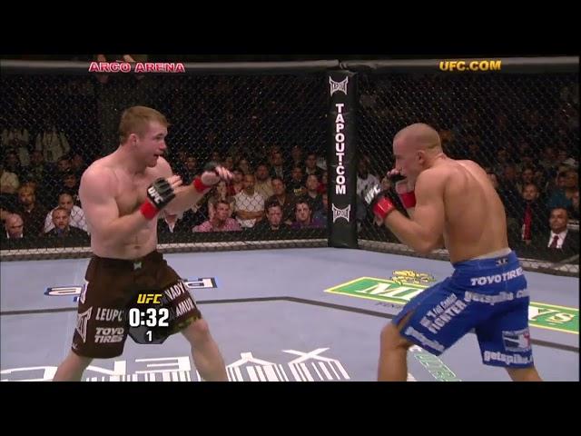 Matt Hughes VS Georges St. Pierre UFC 65 Classic