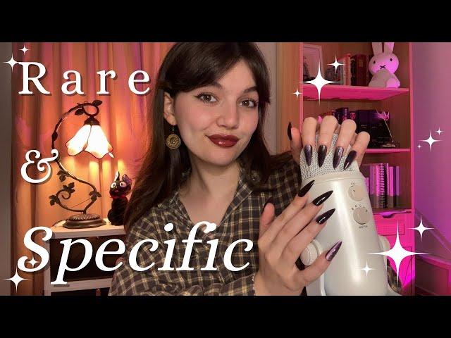 ASMR | 1 Hour Of The Most SPECIFIC and RARE ASMR Triggers ( Mouth Sounds, Mic Triggers, Tingles )