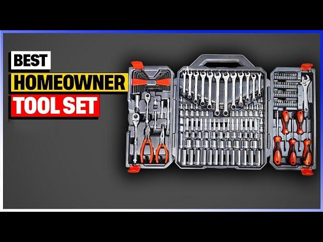 Best Homeowner Tool Set in 2024 - Top 5 Tool Box for Home Review