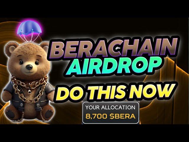 Berachain Airdrop DO THIS NEW TASK NOW