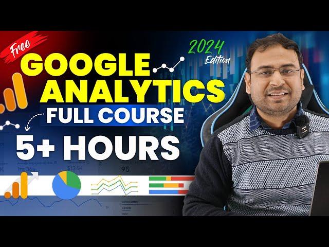 Complete Google Analytics 4 Tutorial | GA4 Course in Hindi - 2025 | Umar Tazkeer