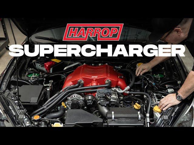 GR86 / FA24  - Harrop Supercharger Install and Tuning