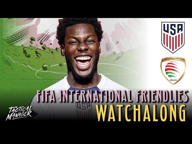 USA vs Oman Live Watchalong | USMNT live streams