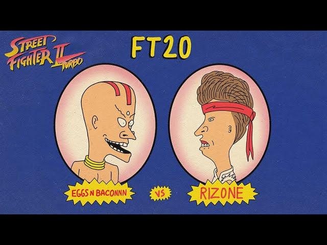 FT20: eggsnbaconnn (Dhalsim) vs. Riz0ne (Ryu)