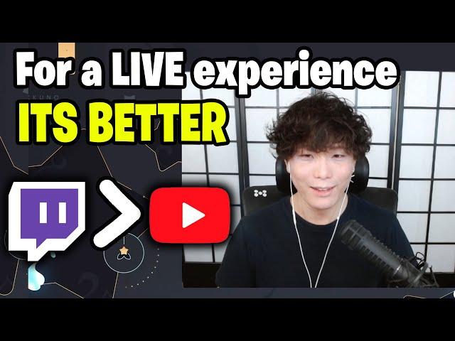 Sykkuno COMPARES Twitch and YouTube in terms of STREAMING based on his experience