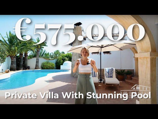 Inside a €575.000 Private JAVEA SPAIN Villa With Stunning Pool