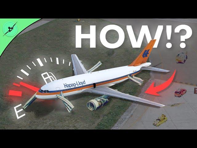 This German jet ran out of fuel!? | Hapag-Lloyd flight 3378