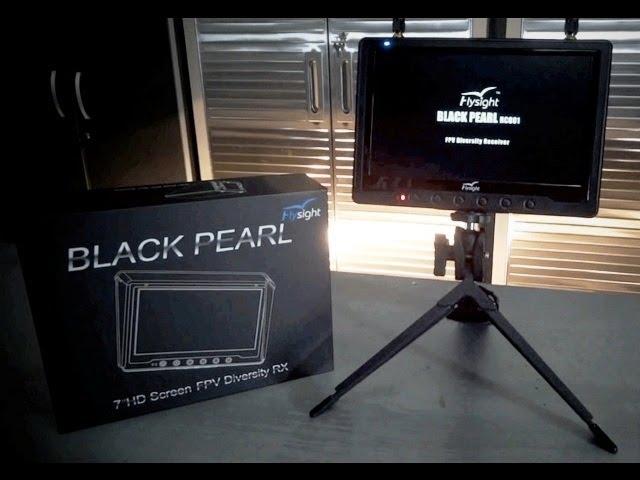 FlySight Black Pearl 5.8 GHz Diversity 7" HD FPV Monitor