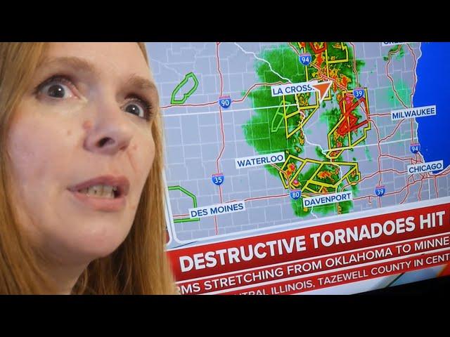 Tornado Watch & A Catastrophic Tornado Hits Iowa Town ️