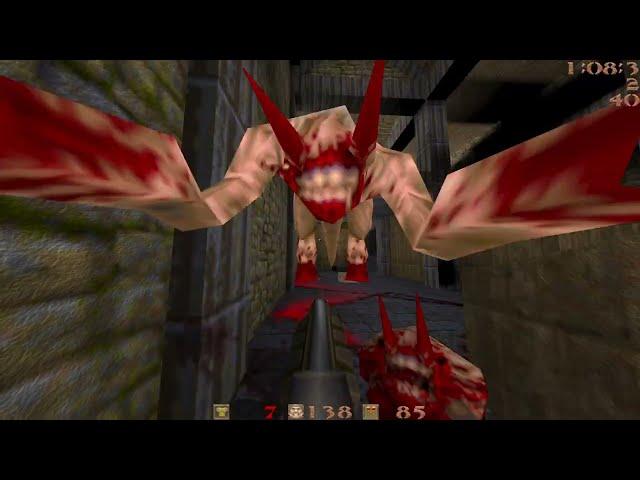 Quake Nightmare 100% Speedrun in 57:16[World Record]