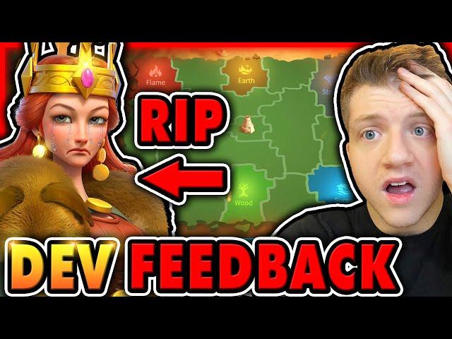 NEW Dev Feedback! KVK Matchmaking UPGRADE & RIP Expedition? Rise of Kingdoms