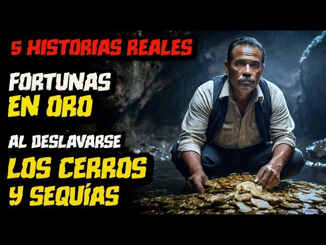 CÓMO APARECEN GRANDES TESOROS ESCONDIDOS GRACIAS A DERRUMBE DE CUEVAS , CERROS Y SEQUIAS DE LAGOS