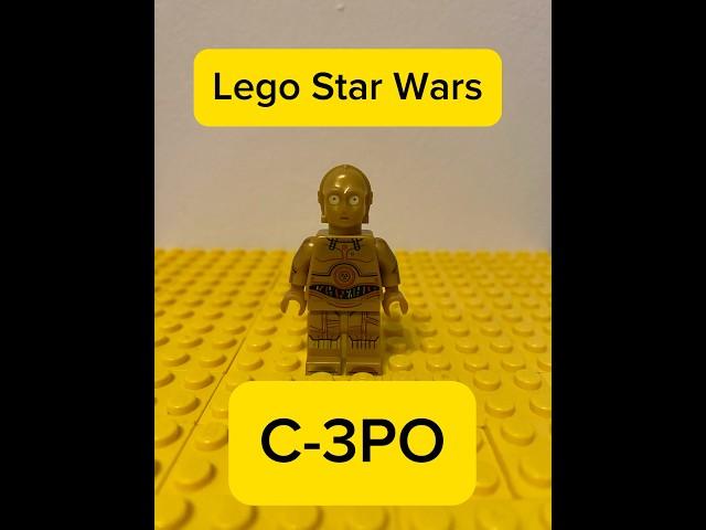 LEGO STAR WARS C-3PO MINIFIGURE #lego #klocki #starwars #legostarwars #c3p0 #minifigures