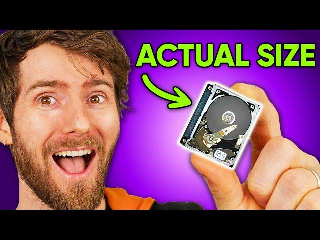 This TINY Hard Drive is REAL... and it changed the world! - IBM Microdrive