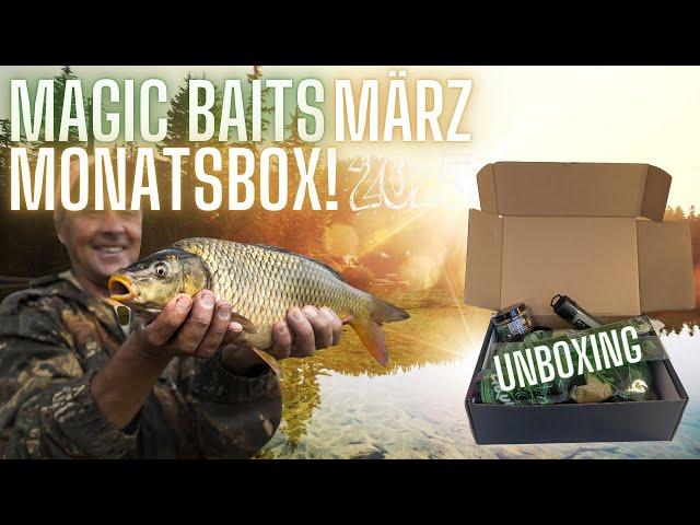 Unboxing der Magic Baits Monatsbox März 2025 - Alles drin für Karpfenangler!