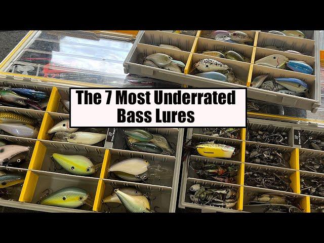 The 7 Most UNDERRATED Bass Lures