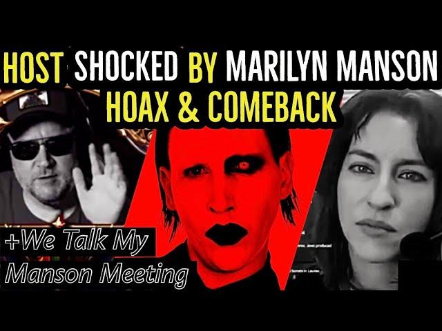 HIS JAW DROPPED ON MARILYN MANSON METOO HOAX DETAILS!! & KILLSTREAM HOST HAPPY FOR MANSON'S COMEBACK