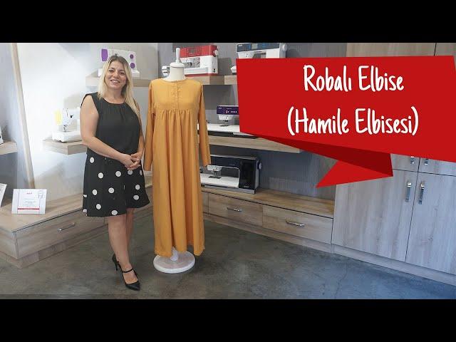 Robalı Elbise Dikimi (Hamile Elbisesi)