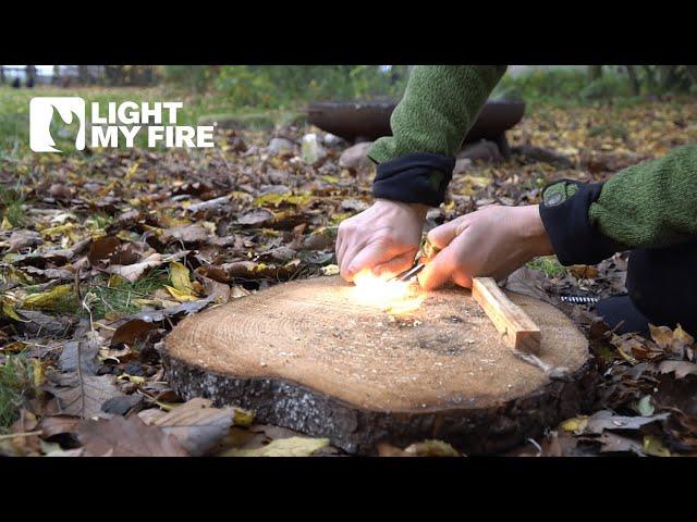 How To: Start a Fire using Swedish Firesteel from Light My Fire