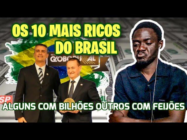 Professor Africano Reage aos 10 Homens Mais Ricos Do Brasil