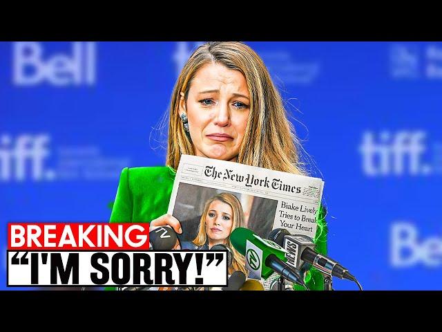 Blake Lively EXPOSED Herself After LYING Over New York Times Article!