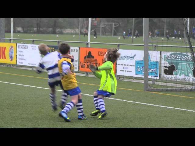 Voetbal voor Kinderen in Pijnacker -- Oliveo F6 - Oliveo F7 oefenwedstrijd