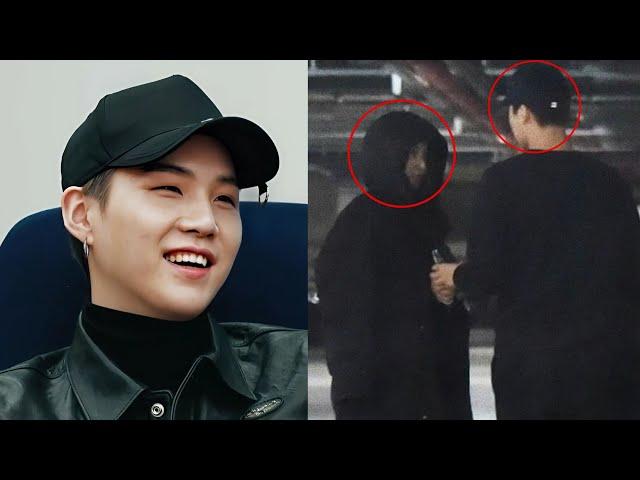 BTS News TodaySuga and his Mother were spotted in a parking lot, what were they doing?