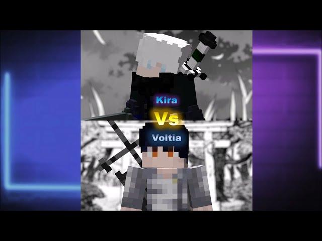 Voltia vs Kira #shorts #naruto #minecraft