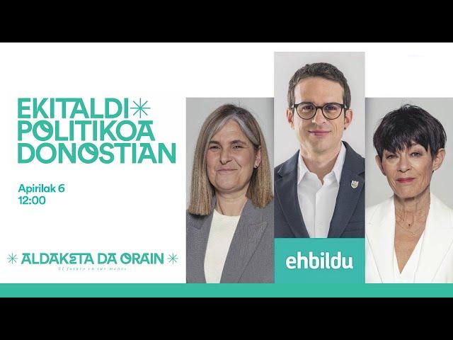 Ekitaldia Donostian