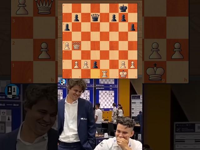 Brilliant Queen Sacrifice Stuns the Chess World‼️ | Reactions by Magnus Carlsen & Ian Nepomniachtchi