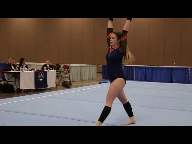 Shannon Bauman Nationals 2018 Floor