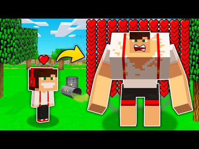 GPLAY PRZEOBRAŻA SIĘ W MUTANTA Z 1000 SERC W MINECRAFT?! GPLAY & LUMI