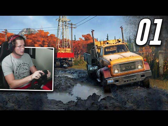 SnowRunner - Part 1 - MY TRUCKING CAREER BEGINS